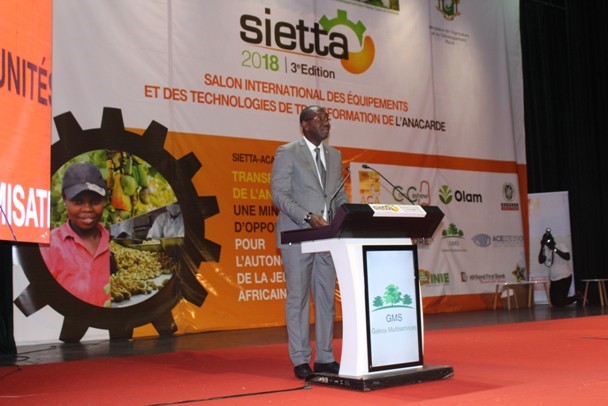 Souleymane Diarrassouba , ministre du Commerce, de l’industrie et de la promotion des PME