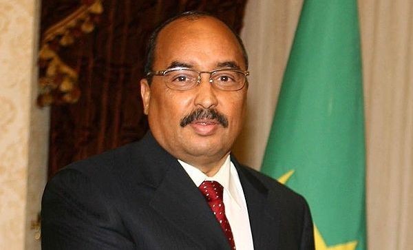 Le président de la Mauritanie Mohamed Ould Abdel Aziz.