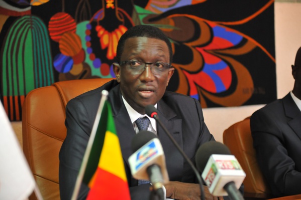 Amadou Ba, ministre de l`économie, des finances et du plan du Sénégal
