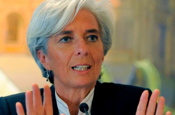 Christine Lagarde, Directrice du FMI